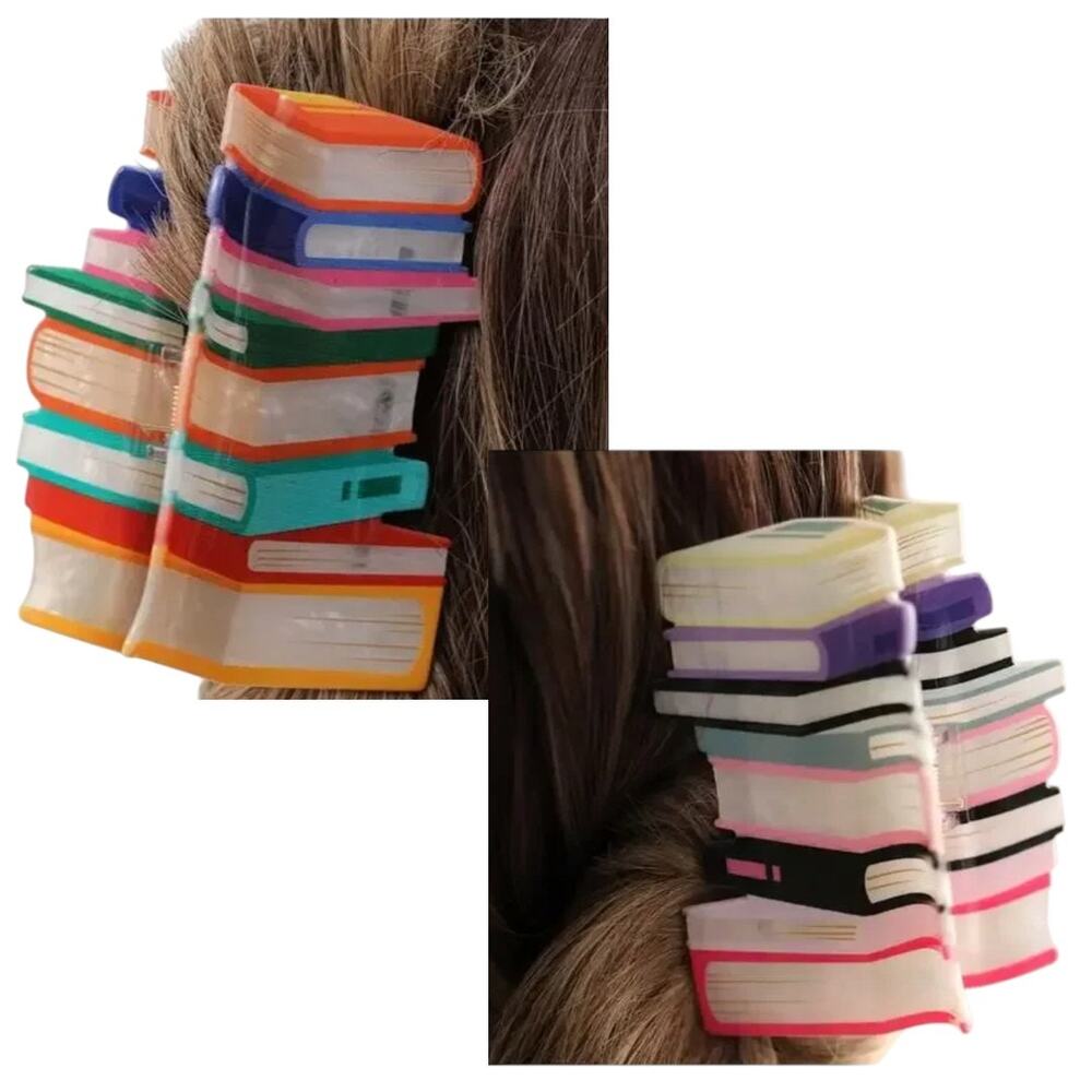 Bookstack claw clips